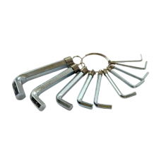 Велосипедний Мультитул Shunfeng 10в1 Набір Шестигранників (срібло)