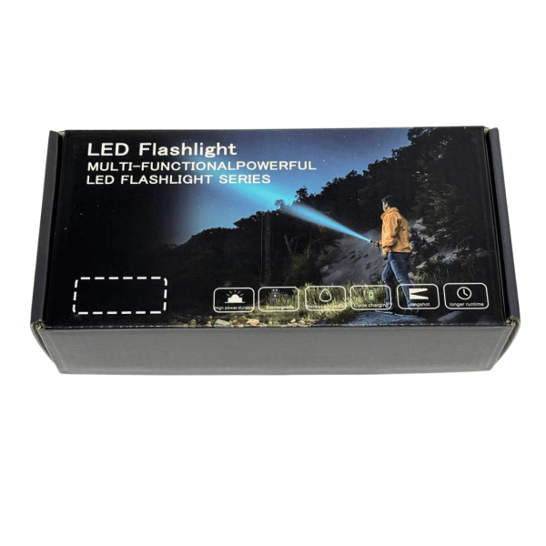 Ліхтар NIGHT VISION FLUORESCENCE 1143-WHITE LASER LED PM10-TG 1x26650 Power Bank ЗУ Type-C Zoom Ліхтар NIGHT VISION FLUORESCENCE 1143-WHITE LASER LED PM10-TG 1x26650 Power Bank ЗУ Type-C Zoom