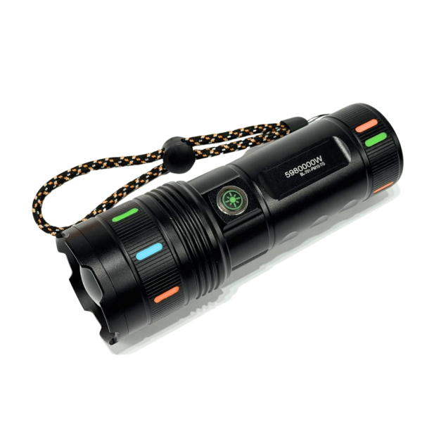 Ліхтар NIGHT VISION FLUORESCENCE 701-PM10-TG Li-Ion Акумулятор ЗУ Type-C Індикація Заряду Zoom Ліхтар NIGHT VISION FLUORESCENCE 701-PM10-TG Li-Ion Акумулятор ЗУ Type-C Індикація Заряду Zoom