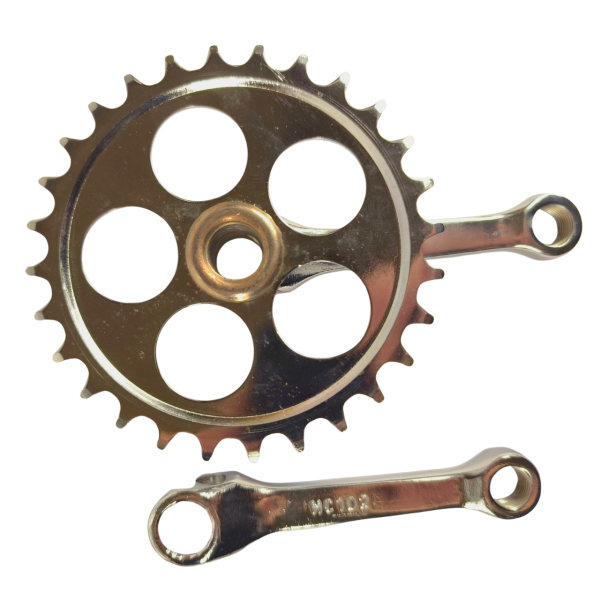 Система дитяча 12 під клин 28 зубів 102 мм довжина шатуна Shunfeng