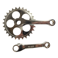 Система дитяча 12 під клин 28 зубів 102 мм довжина шатуна Shunfeng