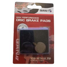 Дискові гальмівні колодки для велосипеда No58 Qanke Круглі напівметалеві колодки (Semi-Metallic), 22.4 мм