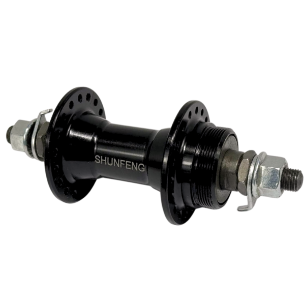 Велосипедна Втулка Передня 219 Shunfeng Чорна 36 Спиць 140мм Дискове Гальмо Алюміній