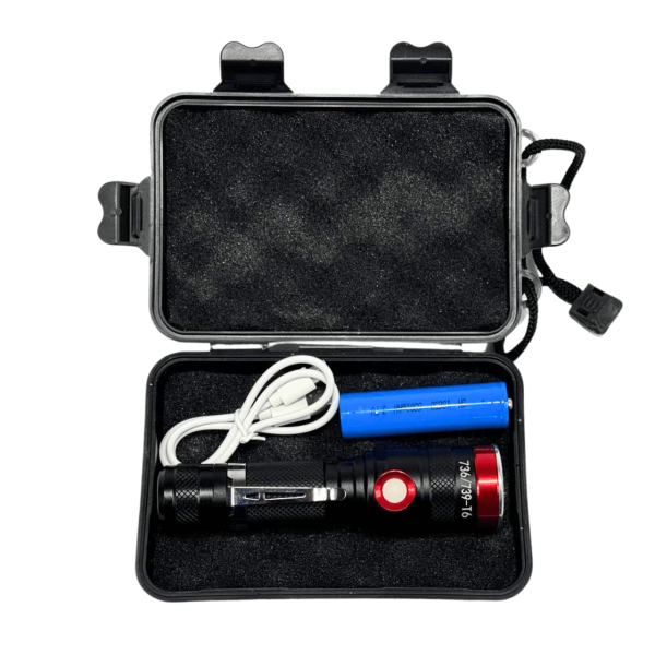 Ліхтар Police 736/739-T6 1x18650 Zoom ЗУ microUSB Box Ліхтар Police 736/739-T6 1x18650 Zoom ЗУ microUSB Box