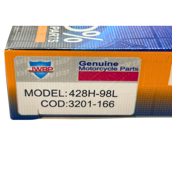 Ланцюг привода колеса 428-98L золотий JWBP
