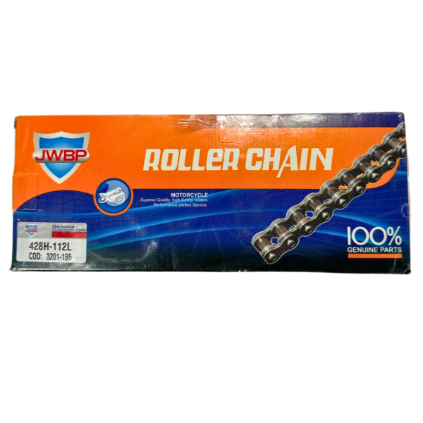 Ланцюг привода колеса 428H-112L золотий JWBP