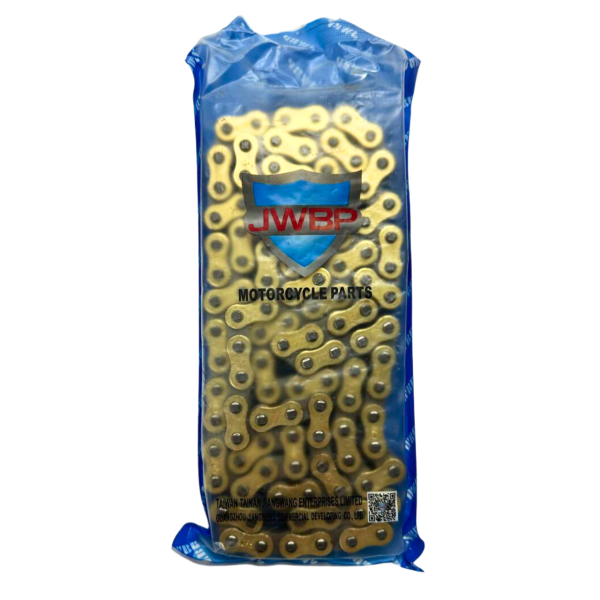 Ланцюг привода колеса 428H-112L золотий JWBP