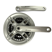 Шатуни Prowheel CM03 MU6918 48-38-28 170 мм сірі із захистом ланцюга