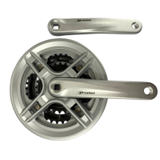 Шатуны Prowheel CM03 MU6918 48-38-28 170мм серая с защитой цепи