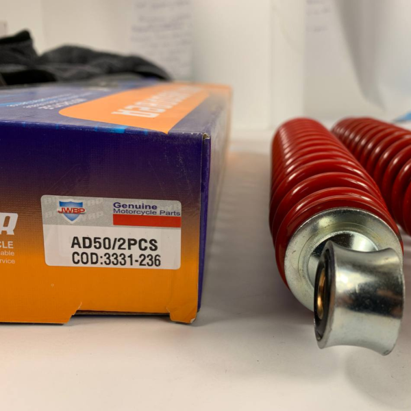 Амортизатор задний SUZUKI AD50 290мм красный JWBP 1шт
