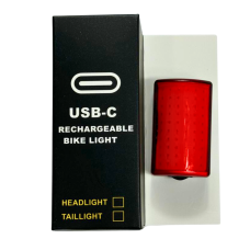 Стоп мигалка LED/USB C-TYPE MY-2105 задня червоне світло прямокутна Baisk