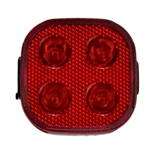 Стоп мигалка LED/USB C-TYPE FY-328 задня червоне світло квадратна Baisk