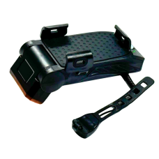 Фара 4в1 LY-25-2 чорна ліхтар із сигналом і кріпленням телефона+павербанк LED/USB кут нахилу світла регулюється YAJIAPLUS