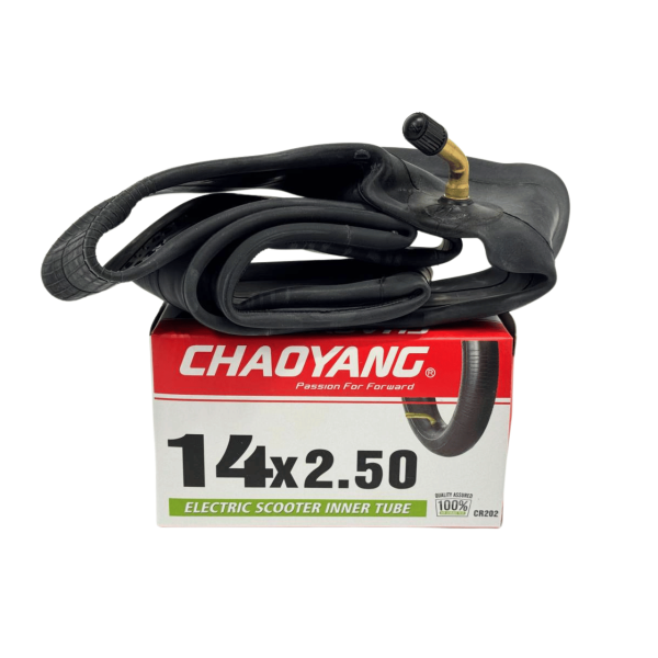 Велосипедна Камера Trazano 14х2.5 Кривий Вентиль Shrader Велосипедна Камера Trazano 14х2.5 Кривий Вентиль Shrader