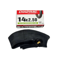 Велосипедна Камера Trazano 14х2.5 Кривий Вентиль Shrader Велосипедна Камера Trazano 14х2.5 Кривий Вентиль Shrader