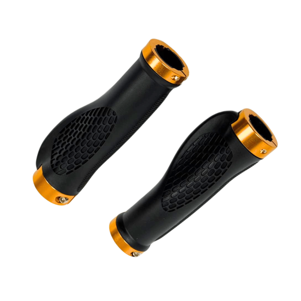 Велосипедные Грипсы Эргономичные Shunfeng 130 Мм Золото
