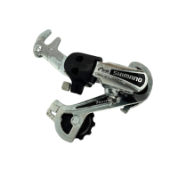 Велосипедный Задний Переключатель TY-21 Shimano 6 Скоростей Крючок Белый Дефект Коррозии