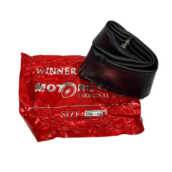 Камера Для Мототехніки 3.00-18 Winner Прямий Вентиль Shrader Камера Для Мототехніки 3.00-18 Winner Прямий Вентиль Shrader