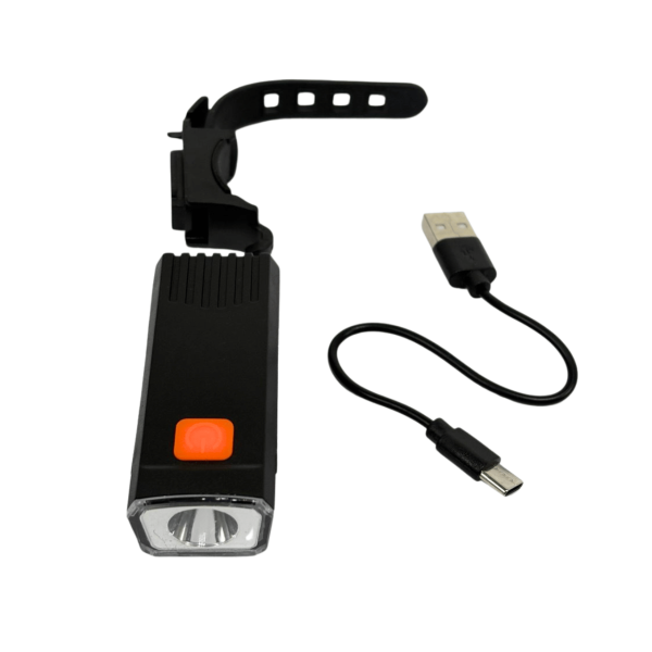 Велосипедна Фара 604-LED 100 Люмен Type-C Велосипедна Фара 604-LED 100 Люмен Type-C