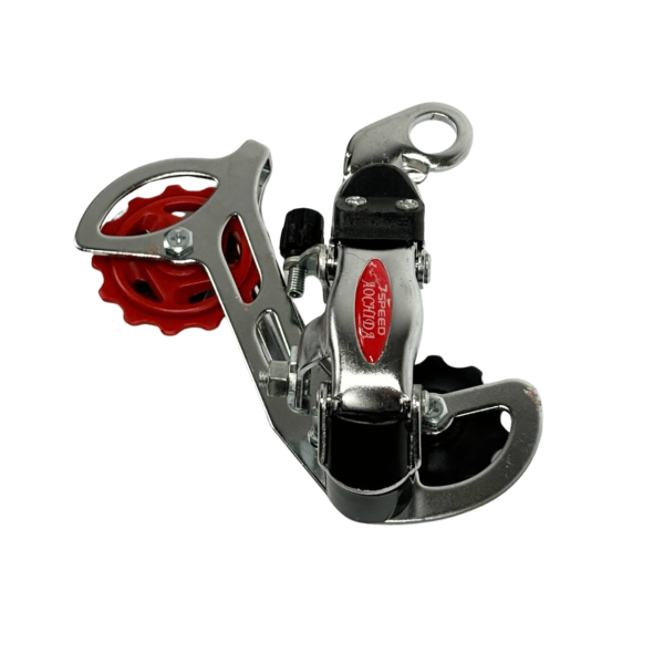 Велосипедный Задний Переключатель H-50 Aochida 6/7 Скоростей Хром