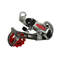 Велосипедный Задний Переключатель H-50 Aochida 6/7 Скоростей Хром