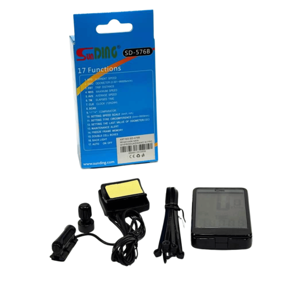Велосипедний Спідометр SD-576B 17 Функцій Підсвітка Дисплея Велосипедний Спідометр SD-576B 17 Функцій Підсвітка Дисплея