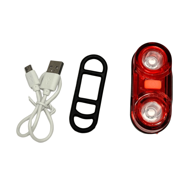 Велосипедный Стоп Фонарь DMFL-535-2LED 8 Режимов Li-Ion Аккумулятор Type-C Велосипедный Стоп Фонарь DMFL-535-2LED 8 Режимов Li-Ion Аккумулятор Type-C