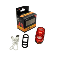 Велосипедный Стоп Фонарь DMFL-535-2LED 8 Режимов Li-Ion Аккумулятор Type-C Велосипедный Стоп Фонарь DMFL-535-2LED 8 Режимов Li-Ion Аккумулятор Type-C