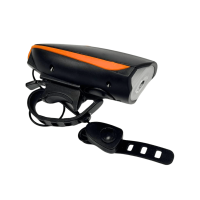 Велосипедная Фара SA 47 HJ-7588 China С Сигналом LED Аккумуляторная Оранжевая