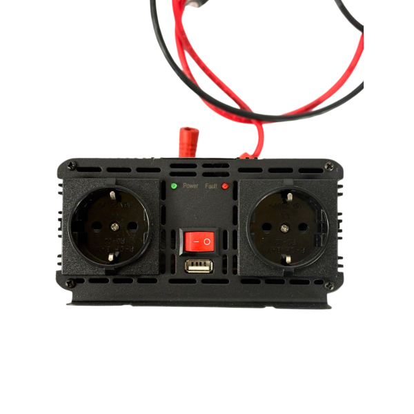 Інвертор (Перетворювач) 1000 W (Пік 2000W) 12V-240V