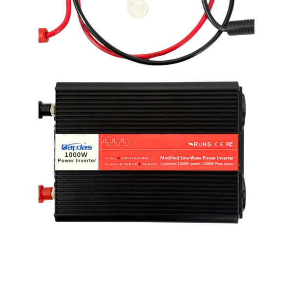 Інвертор (Перетворювач) 1000 W (Пік 2000W) 12V-240V