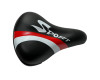 Велосипедне Дитяче Сідло Agilette 272 Чорно-Червоне