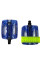 Педалі JD-185 полікарбонат синій Hengchi
