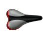 Велосипедне Сідло 68D Чорно-Червоне Agilette