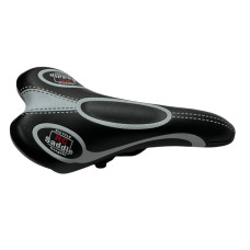 Велосипедне Сідло Спортивне Вузьке Чорно-Біле Hengchi
