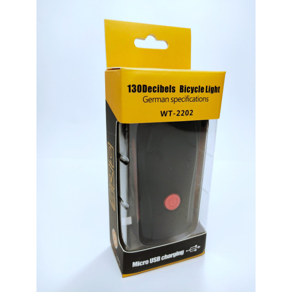 Велосипедна Фара GA-83 WT-2202 LED Акумуляторна З Сигналом