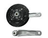 Велосипедные Шатуны Alivio FC-M431 Shimano 170 Мм Серые 44/32/22 Зуба