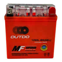 Аккумулятор 12N5L-BS GEL 12V5Ah/10HR высокий гелевой Outdo