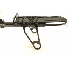 Багажник лопата під сумку чорний на підсідельний штир 25.4 та 27.2 мм алюміній Shunfeng