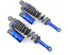 Амортизатор Задний Газо-Масляный Для Мотоцикла CG 150cc JWBP 340мм Серо-Синий 2шт
