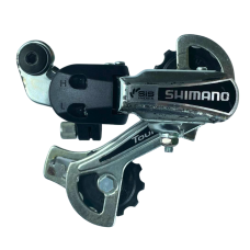 Задня перекидка Shimano RD-TY21 болт з дефектом іржа хромований