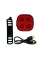 Стоп мигалка LED/USB C-TYPE FY-328 задний красный свет квадратный Baisk