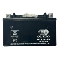 Акумулятор UTX7А-BS 12V7Ah/10HR кислотний Outdo