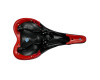Велосипедне Сідло 68 Чорно-Червоне Agilette