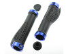 Велосипедные Грипсы Эргономичные Shunfeng 130мм С Синими Замками