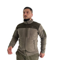 Кофта VOGEL теплая флисовая с липучками под шевроны масло Турция XL