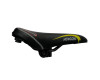 Велосипедне Сідло Спортивне Вузьке Чорно-Сіро-Жовте Hengchi