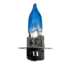 Лампа фари P15D синя 25-3 12V 35W JWBP