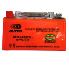 Аккумулятор UTX7А-BS (iGEL) 12V7Ah/10HR гелевой с индикатором 10.01.2024 Outdo