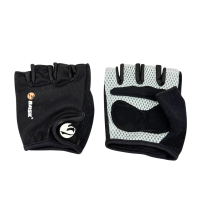 Перчатки с гелевой прокладкой Glove-3 XL черные без пальцев Baisk